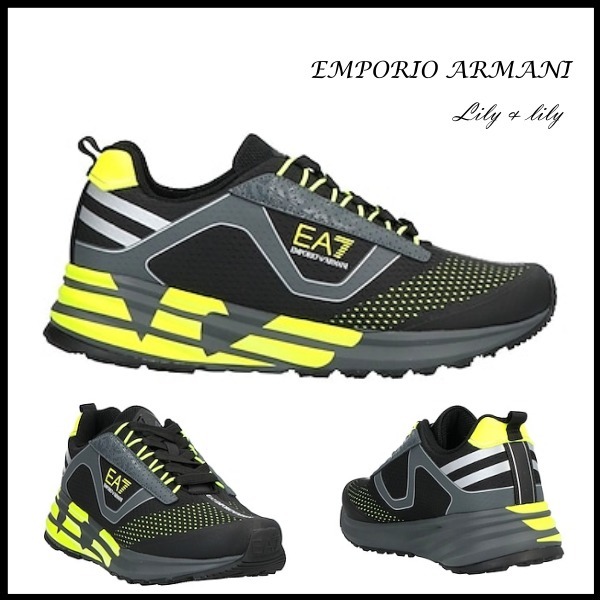 EMPORIO ARMANI ◆EA7 メンズ スニーカー◆関税送料込み