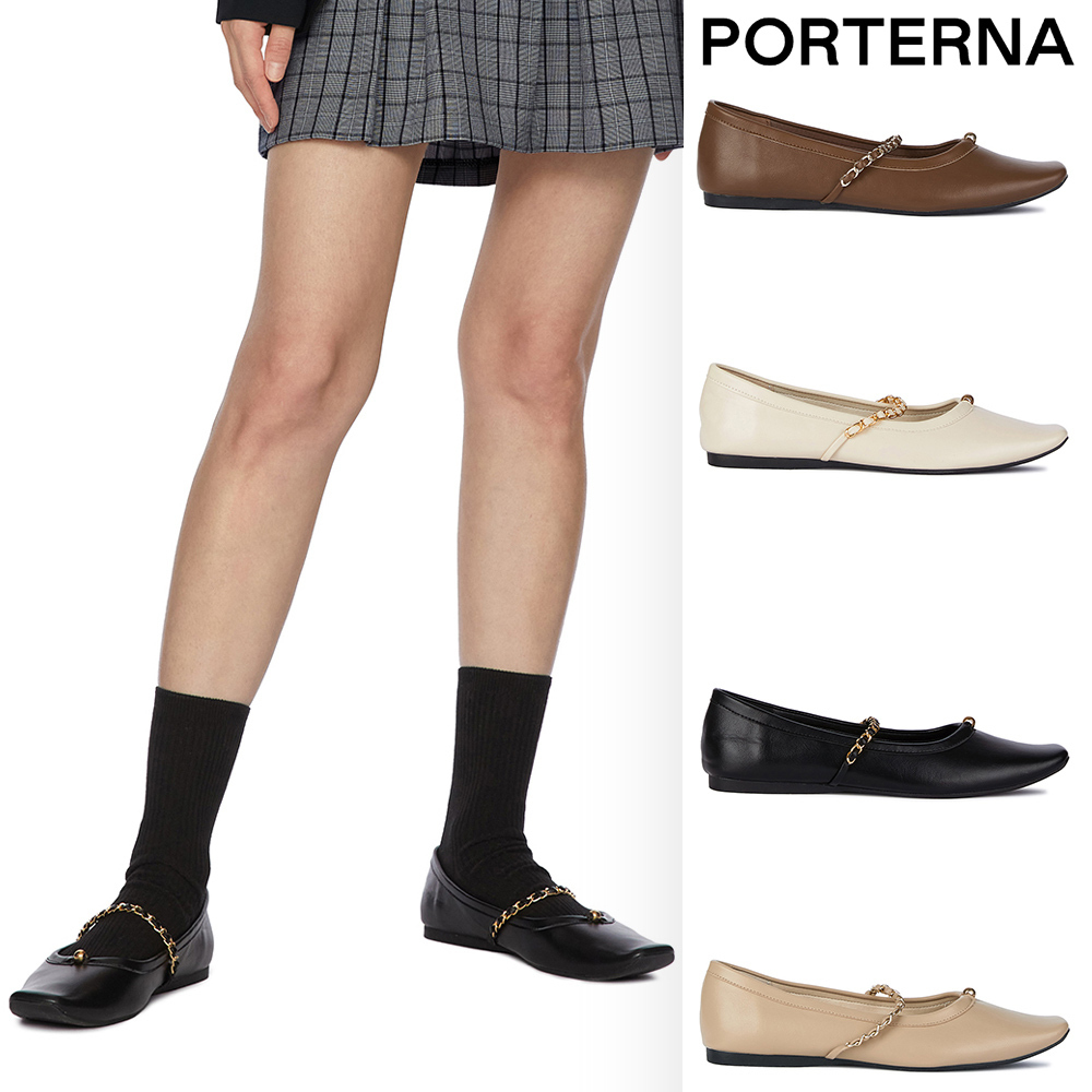【PORTERNA】Smith flat shoes