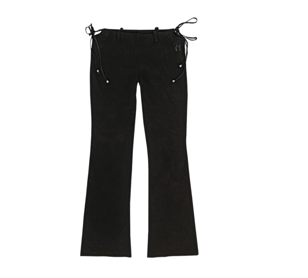 【VENYJOPRODUCT】N°13 side string pants (BLACK,WOMENS)