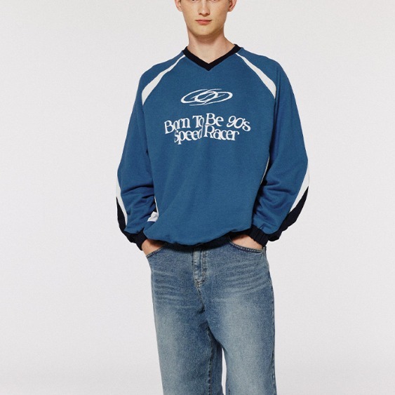 1993STUDIO Speed Racer Reglan Sweatshirt XK149 (1993studio