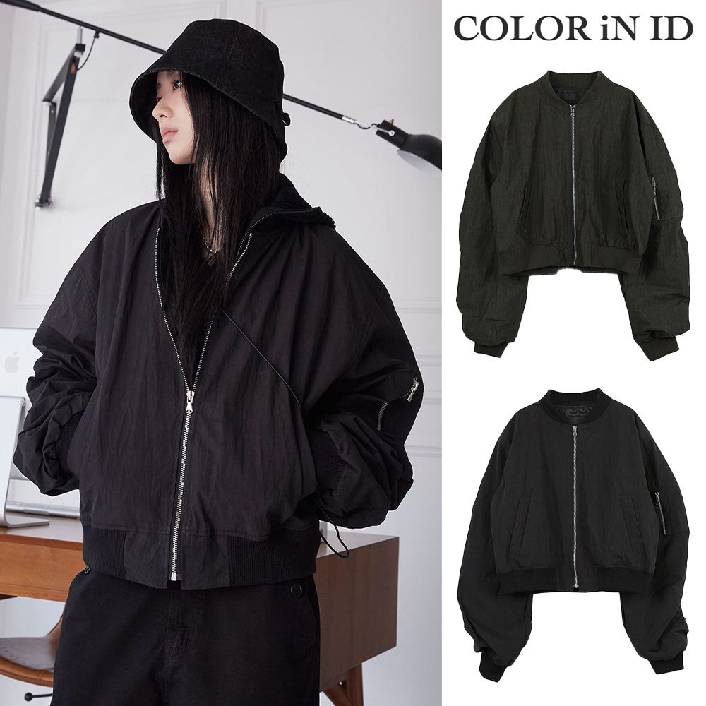 【COLOR iN ID】cotton shirring jumper