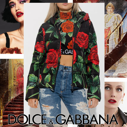 花柄 Dolce & Gabbana(ドルチェ&ガッバーナ) ダウンジャケット