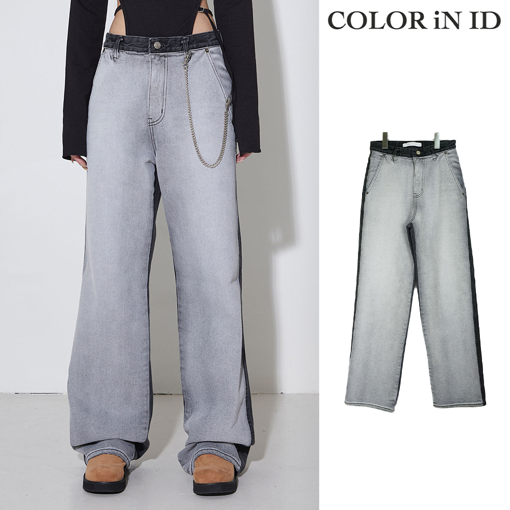 【COLOR iN ID】smokey reverse denim