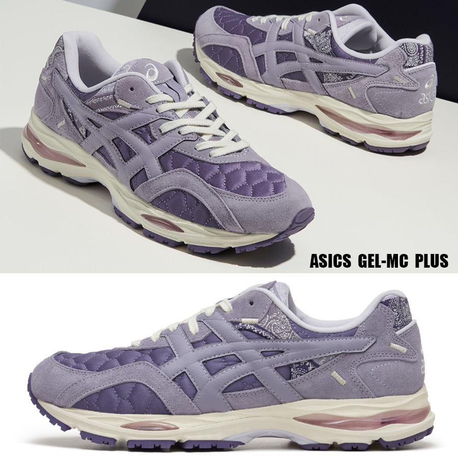 ASICS★GEL-MC PLUS★ペイズリー柄★ASH ROCK/CREAM