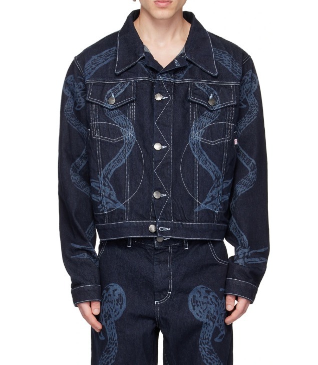 Charles Jeffrey LOVERBOY☆コムドット ヤマト着用 デニム JKT