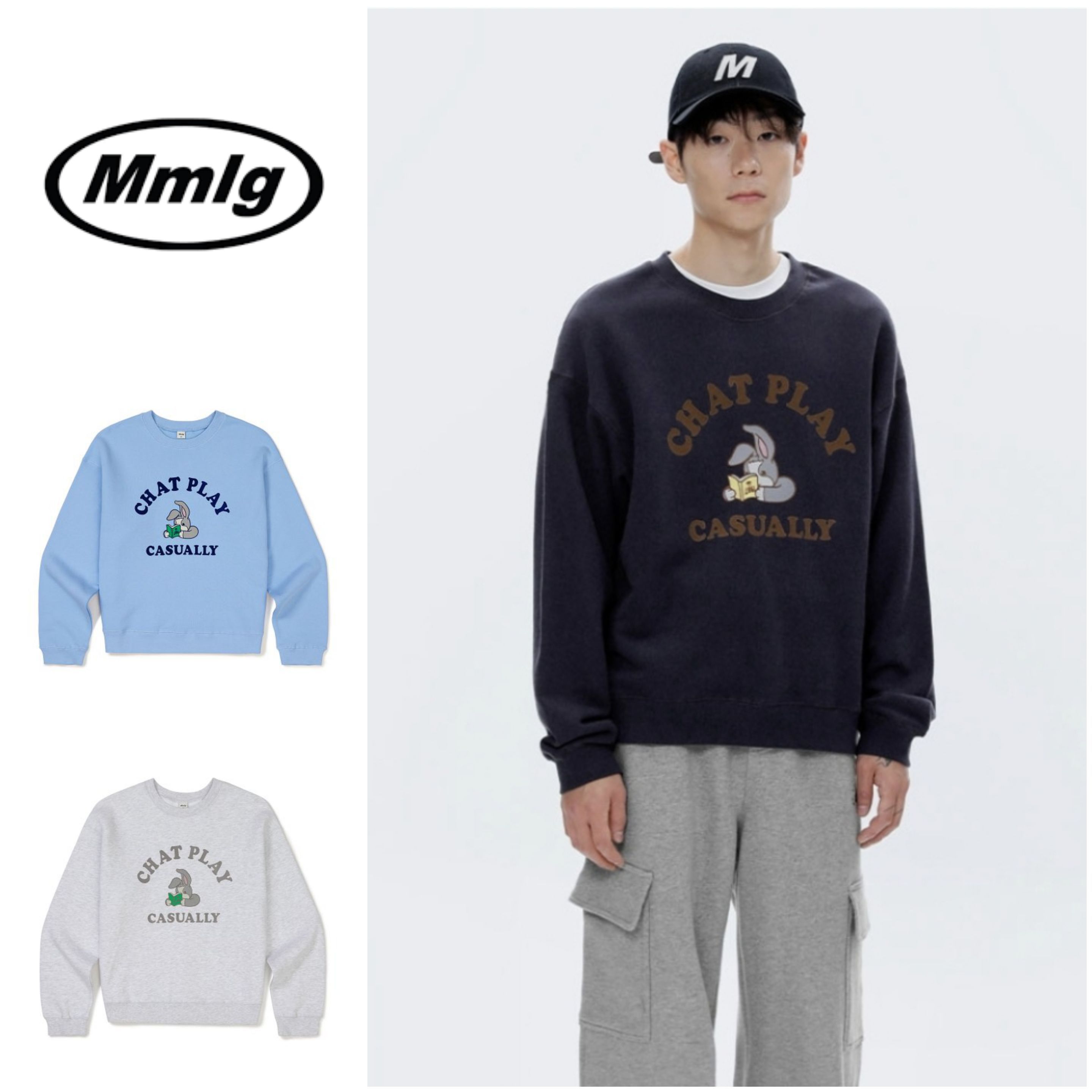 さらに100円引き◆MMLG◆READING MELGE SWEAT