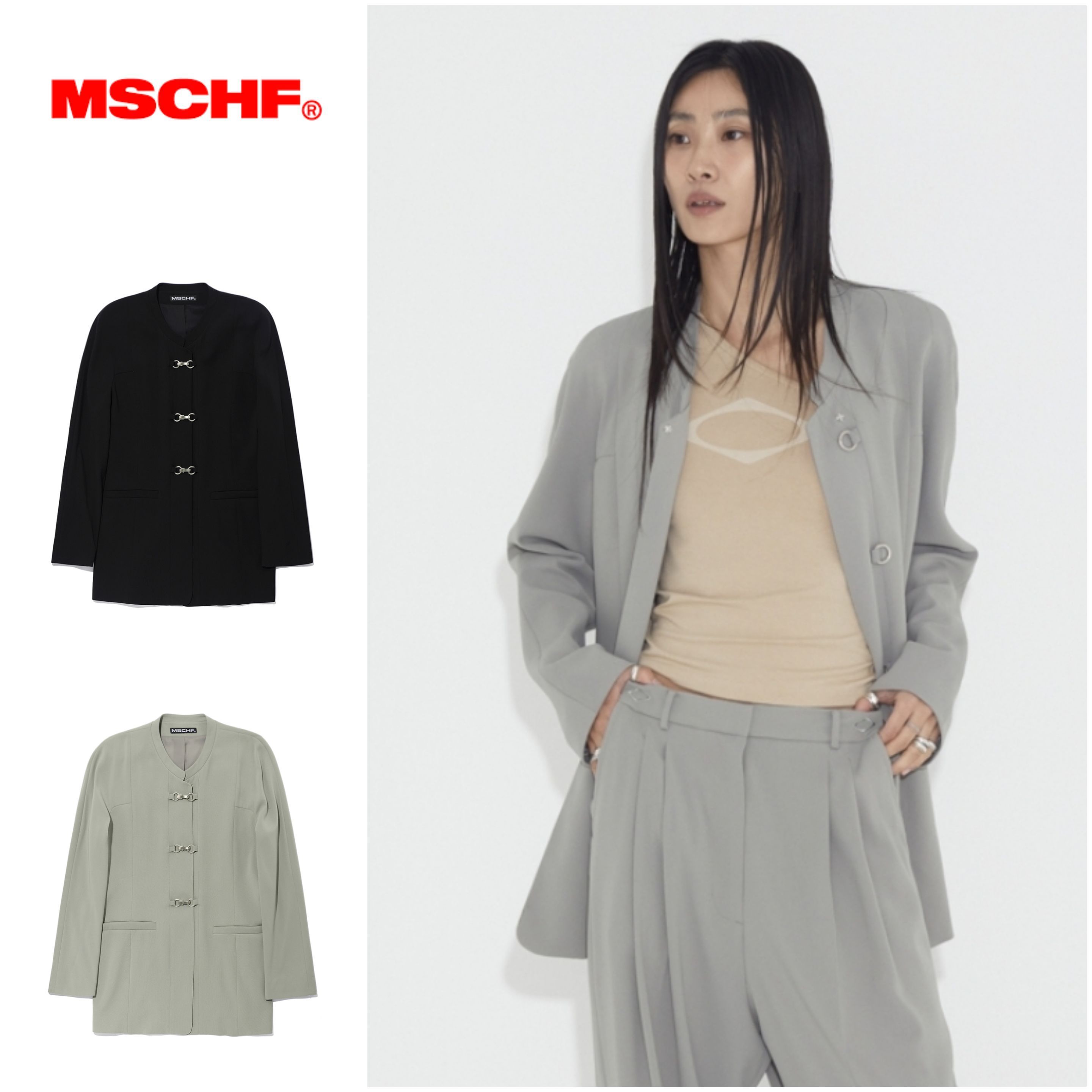 さらに100円引き◆MISCHIEF◆HOOK TENCEL JACKET