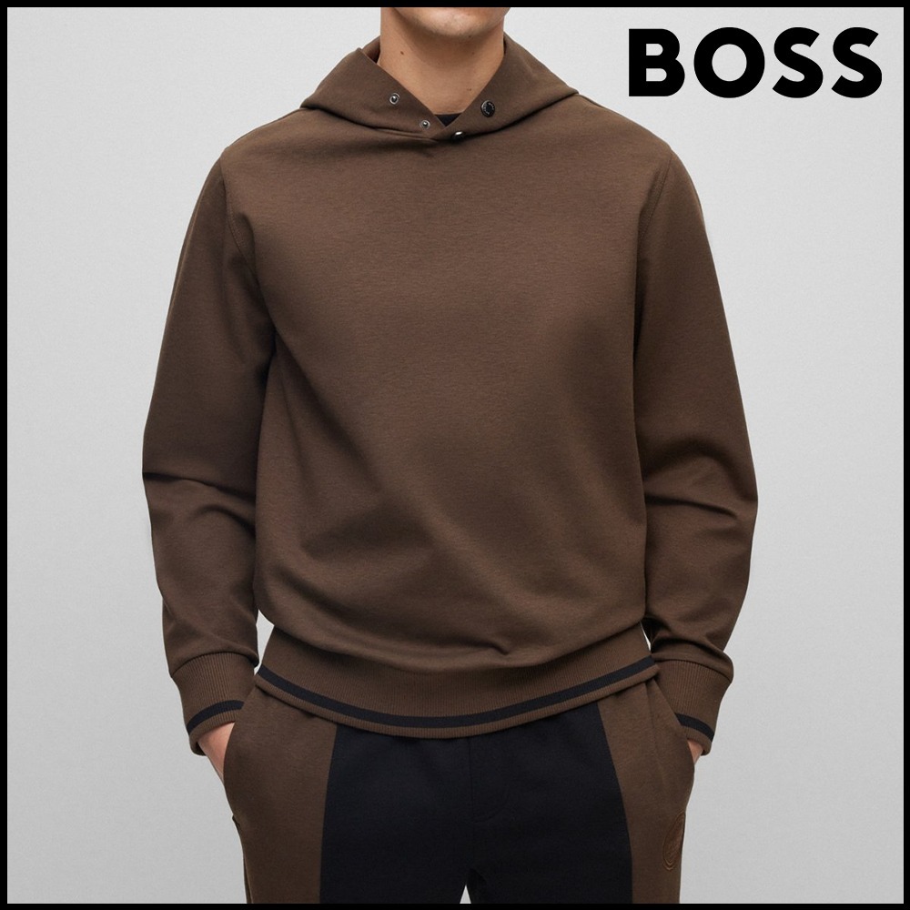 PORSCHE X BOSS レギュラーフィット フーディ カプセルロゴ