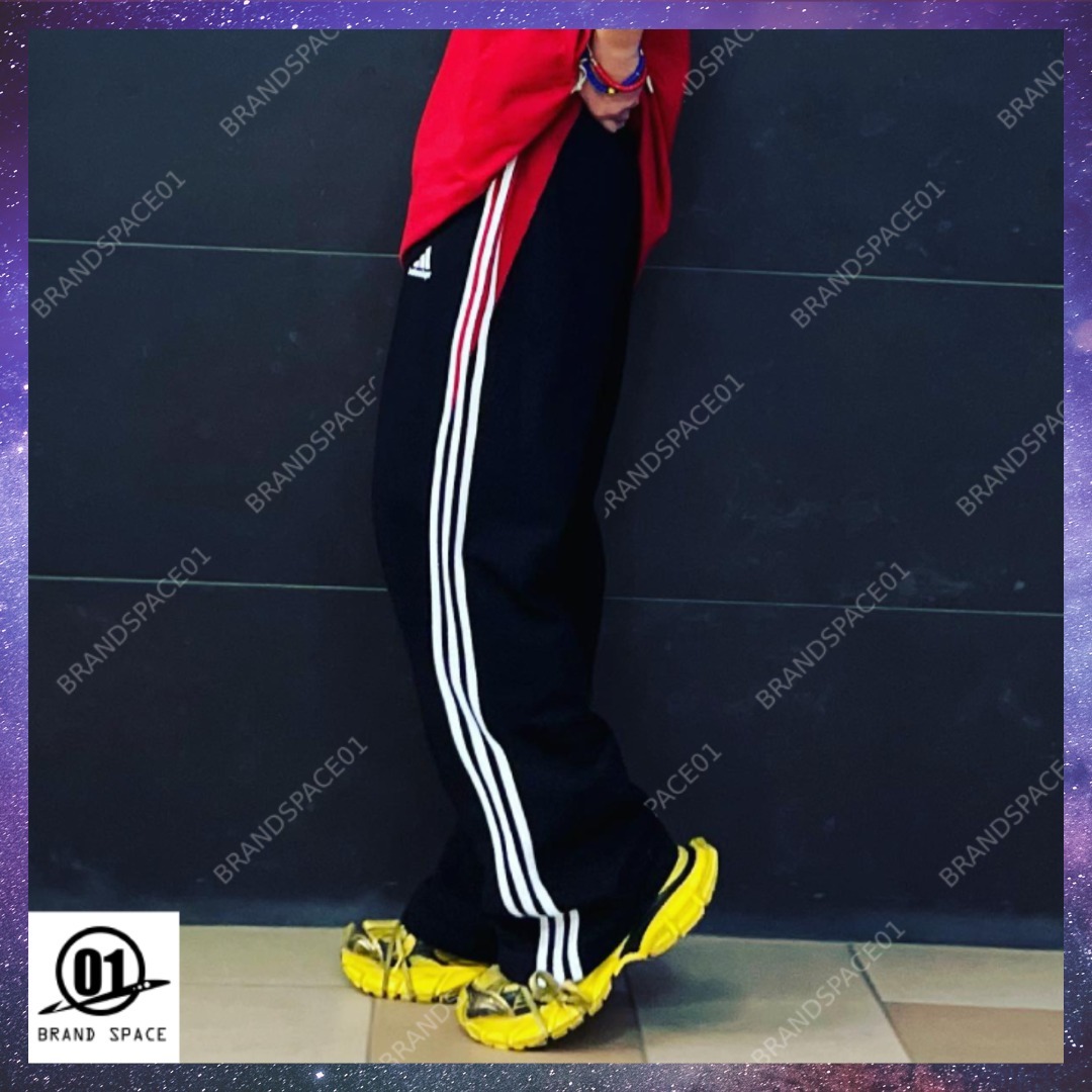 入手困難/コラボ【BALENCIAGA】× adidasバギースウェットパンツ