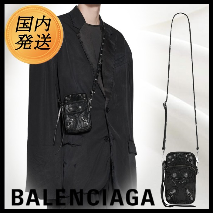 BALENCIAGA バレンシアガ Le Cagole Phone Holder ル カゴール