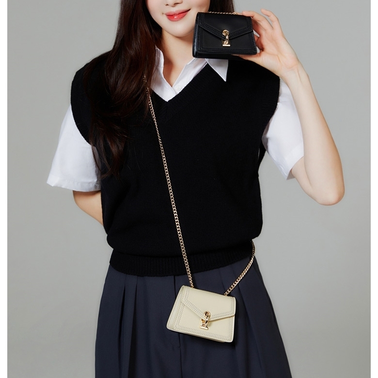 SAINT SCOTT】韓国人気☆ LALA Micro Mini Cross Bag (SAINT