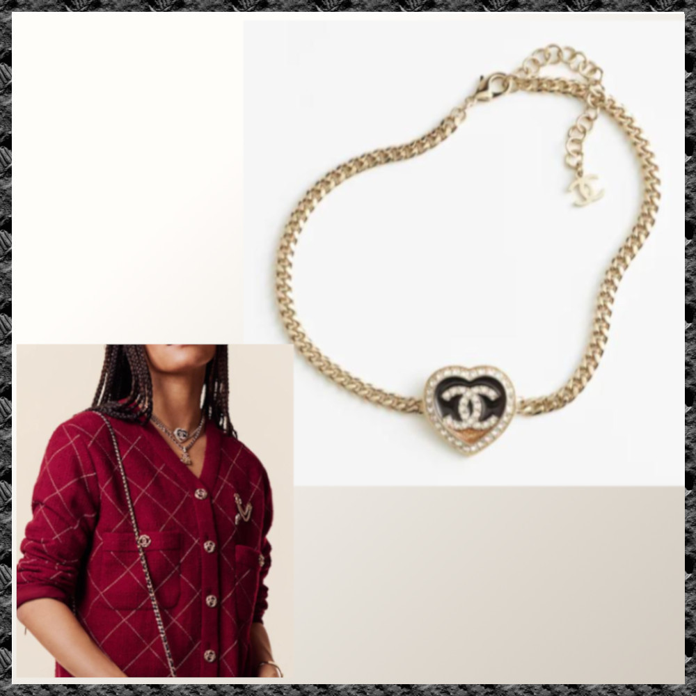 2023/24秋冬◆送料込【CHANEL】チョーカー メタル ABB649
