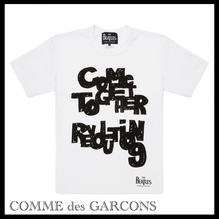Tシャツ・カットソー COMME des GARCONS THE BEATLES CDG T-Shirt