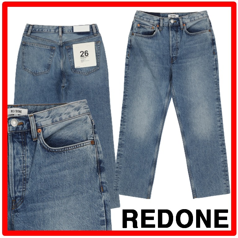 ☆人気☆【REDONE】☆HIGH RISE STOVE PIPE JEANS☆デニム☆
