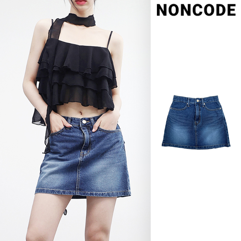 【NONCODE】Speach daily denim skirt