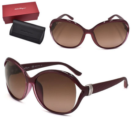 サルヴァトーレフェラガモ サングラス レッド　ブラック　ガンチーニ　レッド　赤 フェラガモ サングラス （Salvatore Ferragamo - サルヴァトーレ