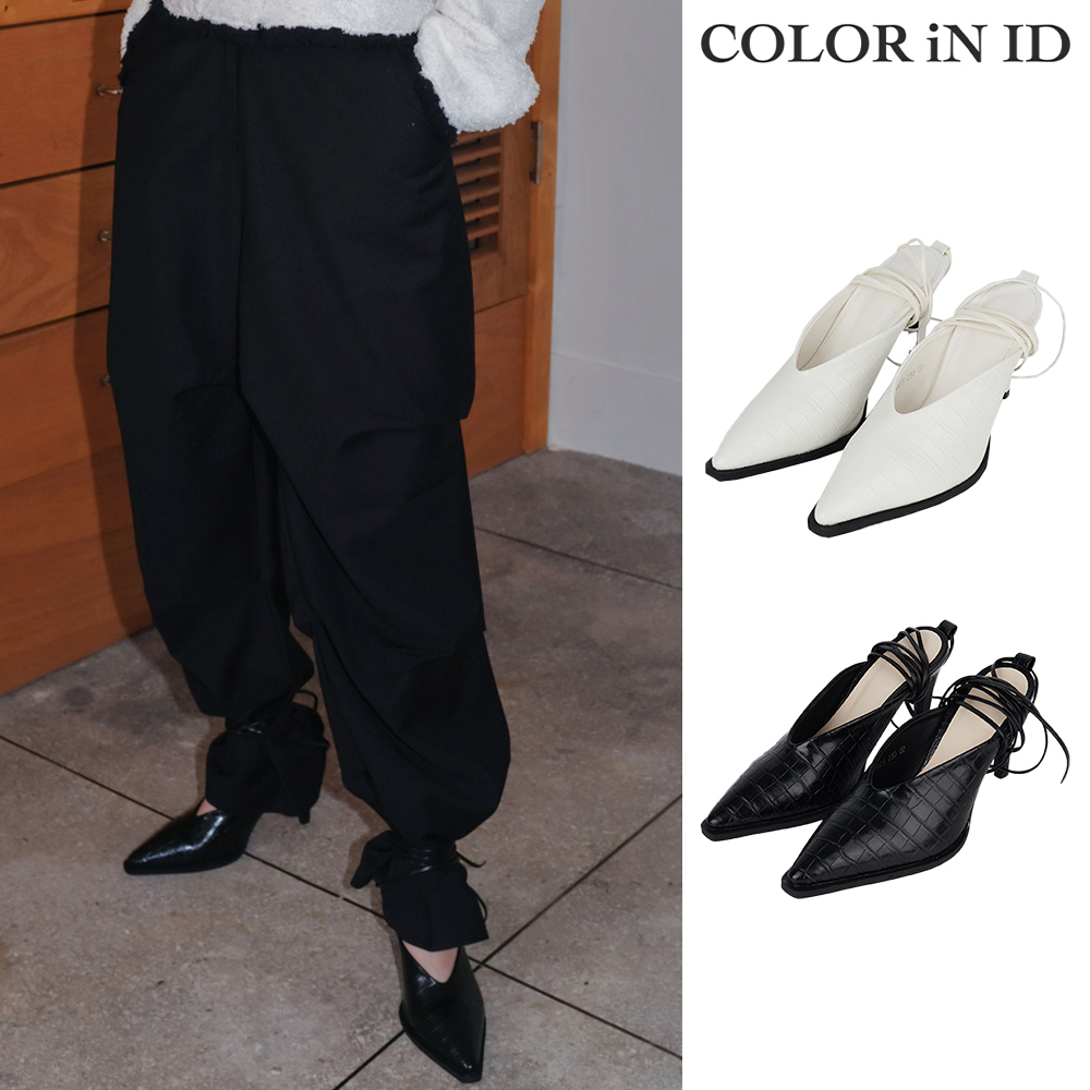 【COLOR iN ID】wany strap heel