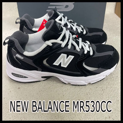 スニーカー 韓国 ブラック（黒）系 23.5cm New Balance 530