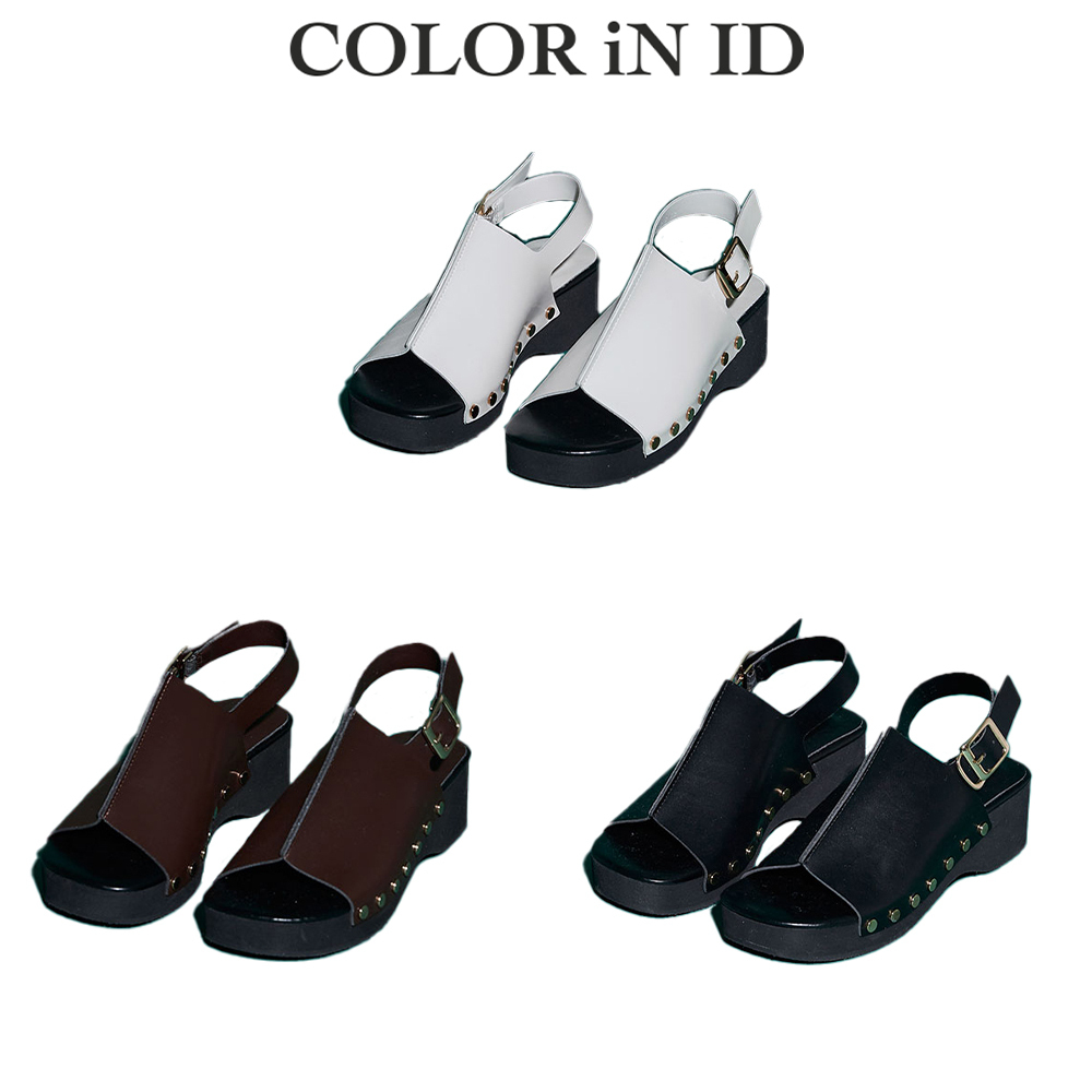 【COLOR iN ID】s/s platform sandals