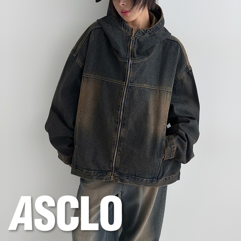 ジャケット 3 TAP Maison Vintage Hood Denim Jacket (2color)