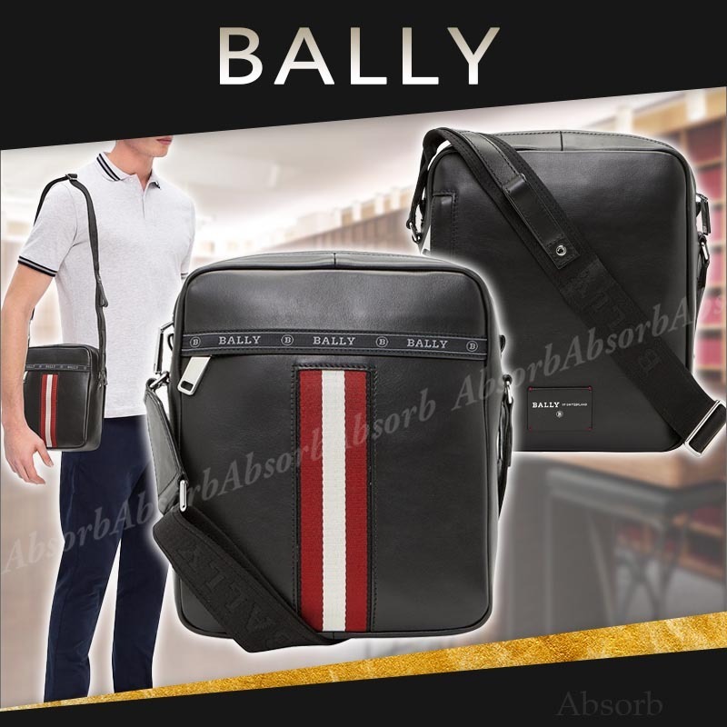 【23AW NEW】BALLY_men / HOLM ハイポイント バッグ / BLACK