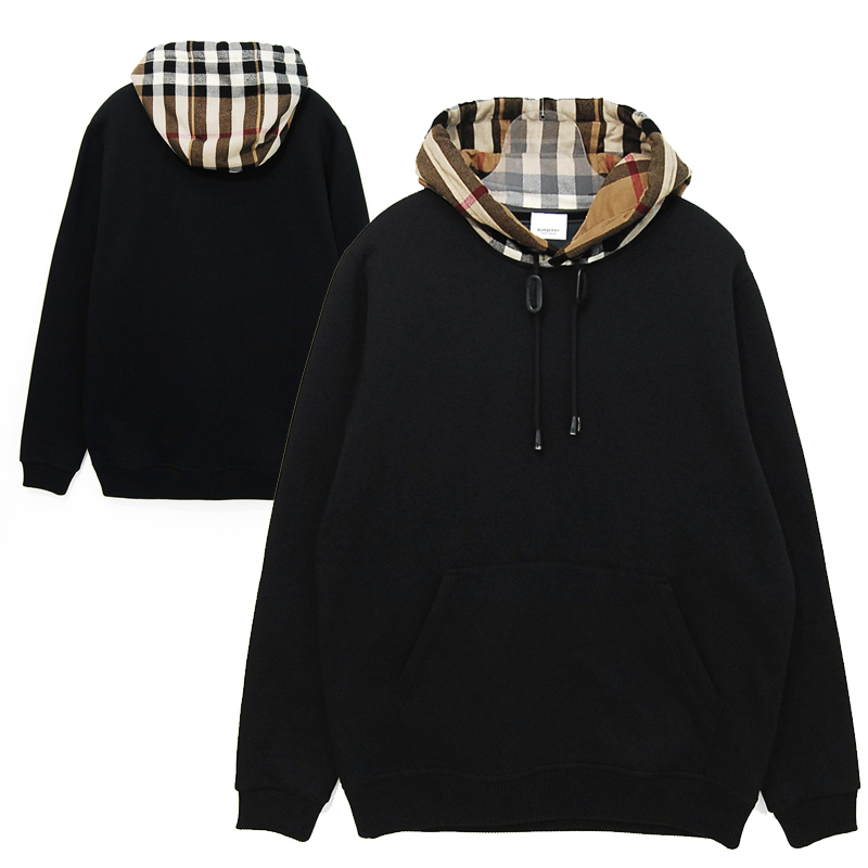 関税負担なし☆Burberry フード コットンブレンド フーディー