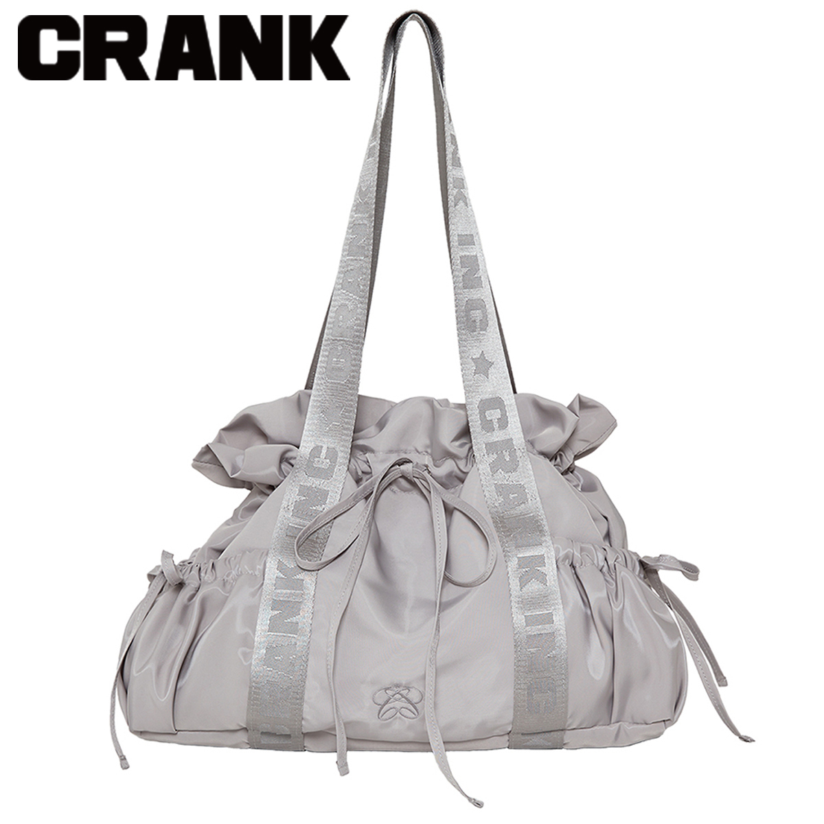 ★CRANK★POCKET STRING SHOULDER BAG_GREY★正規品/直送料込