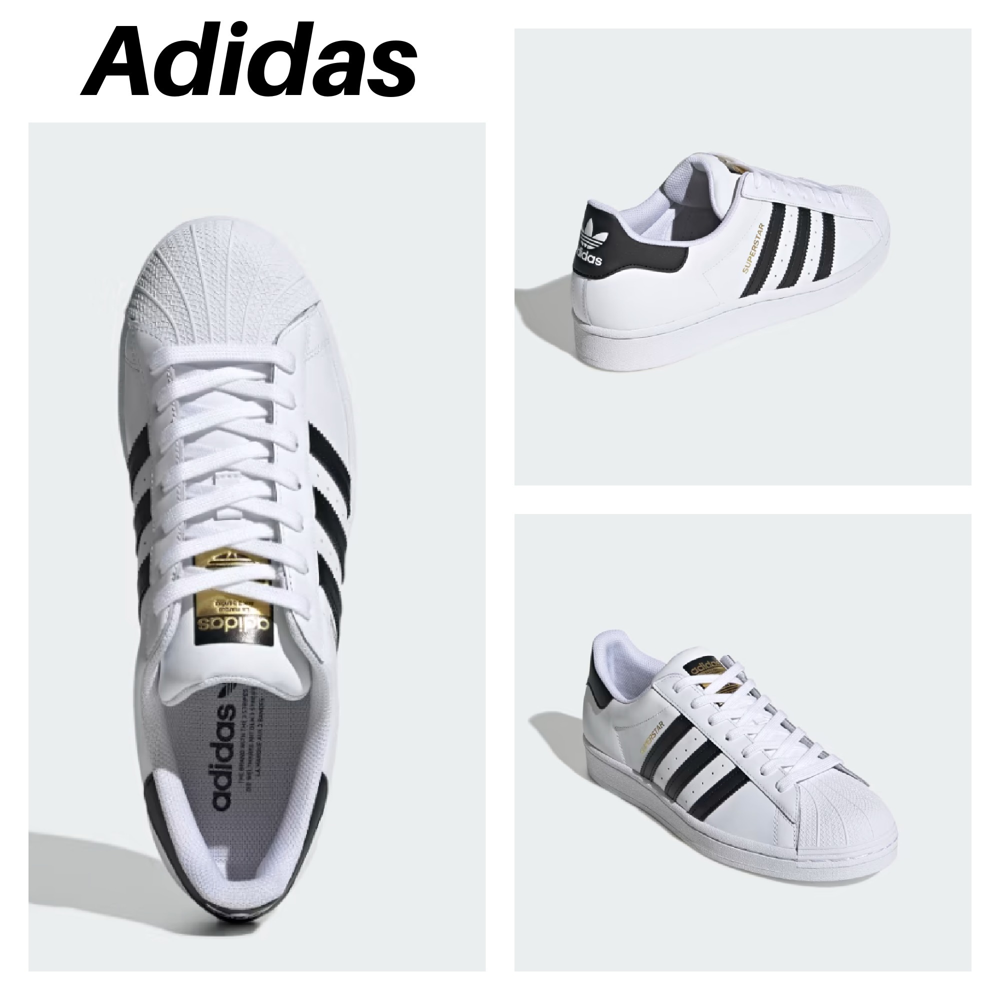 【Adidas】SUPERSTAR SHOES