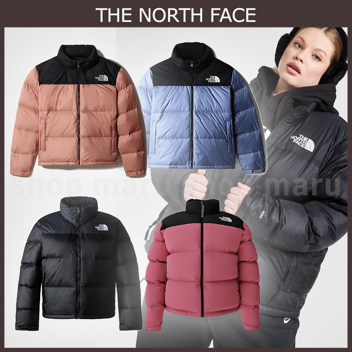 THE NORTH FACE◆PLUS SIZE 1996レトロヌプシダウンジャケット