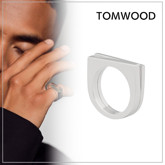 【男女兼用】Tom Woodトムウッド ステップシルバーリング