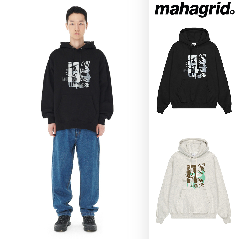 【mahagrid】23FW★ NIGHTMARE HOODIE