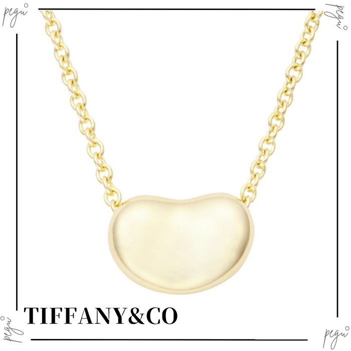 【TIFFANY】国内発送 ティファニー ネックレス ビーン9MM K18YG