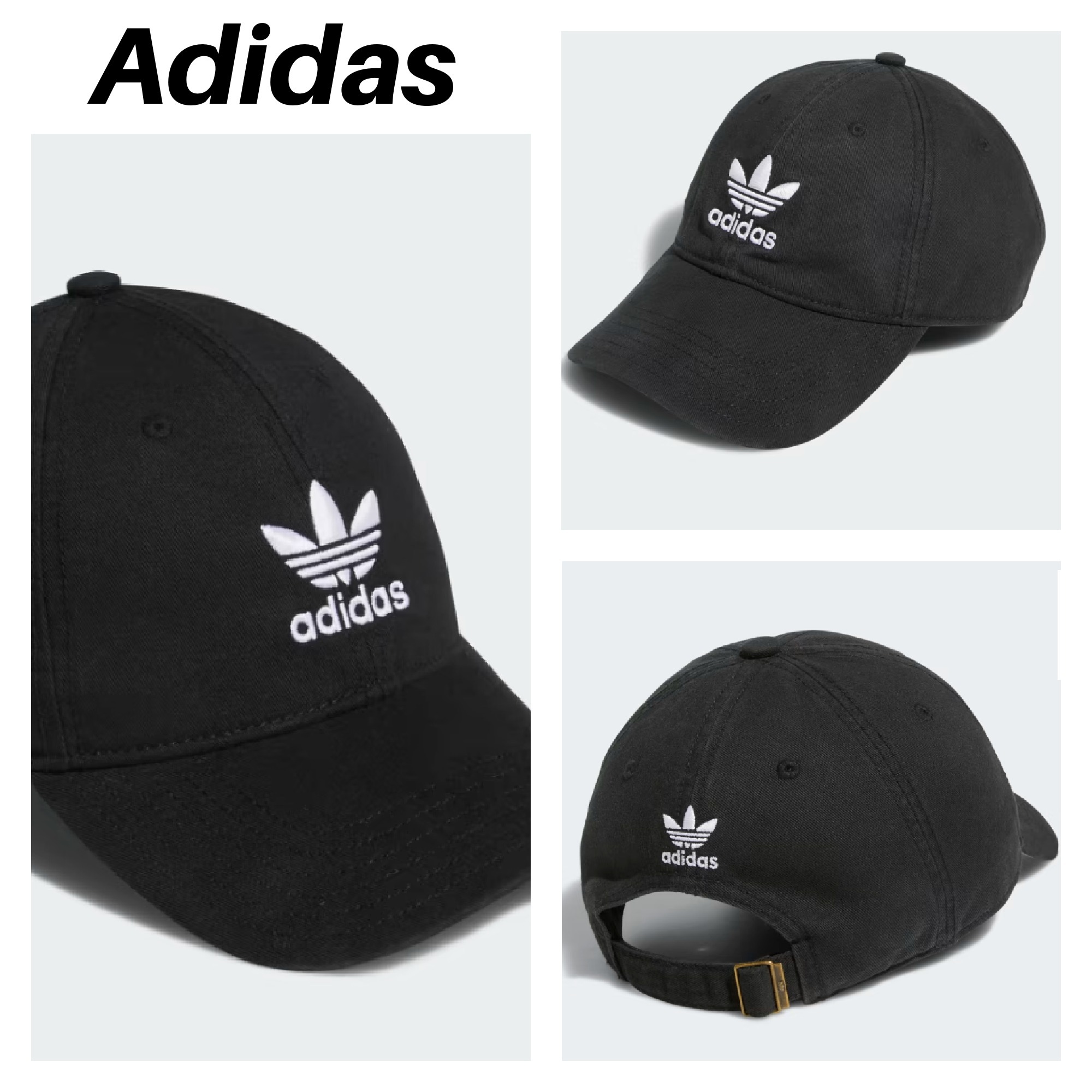 【Adidas】RELAXED STRAP-BACK HAT