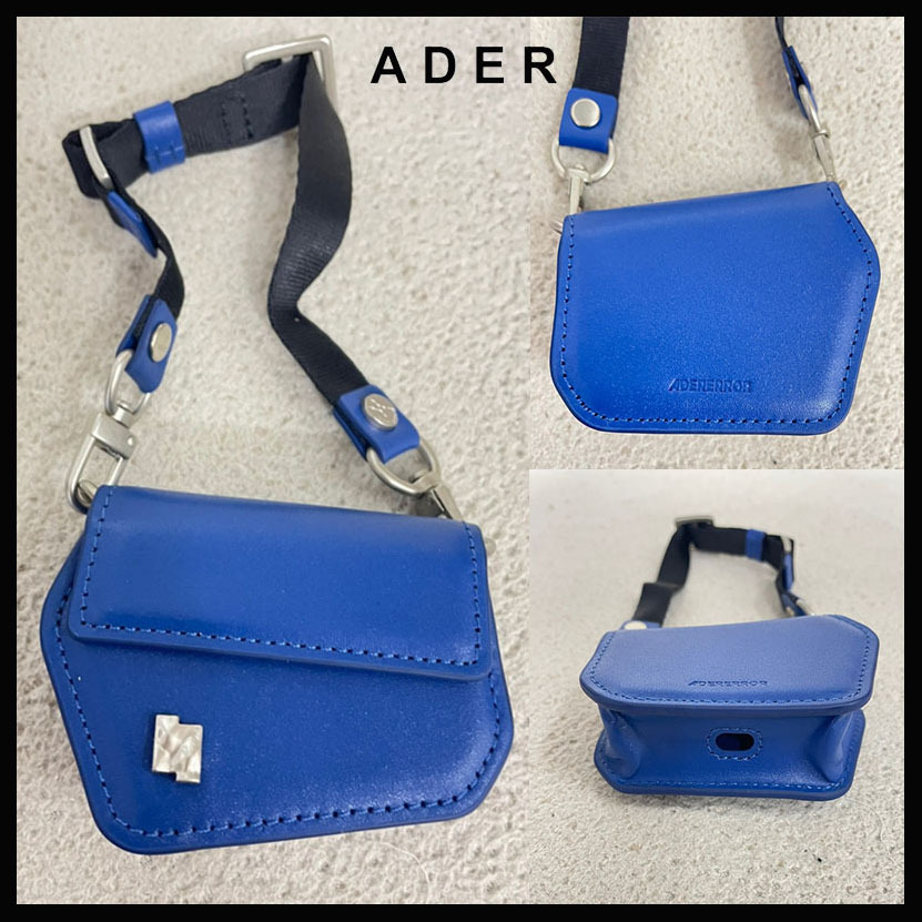 【ADER ERROR】★PRATO AIRPODS POUCH★レザー ケースカバー