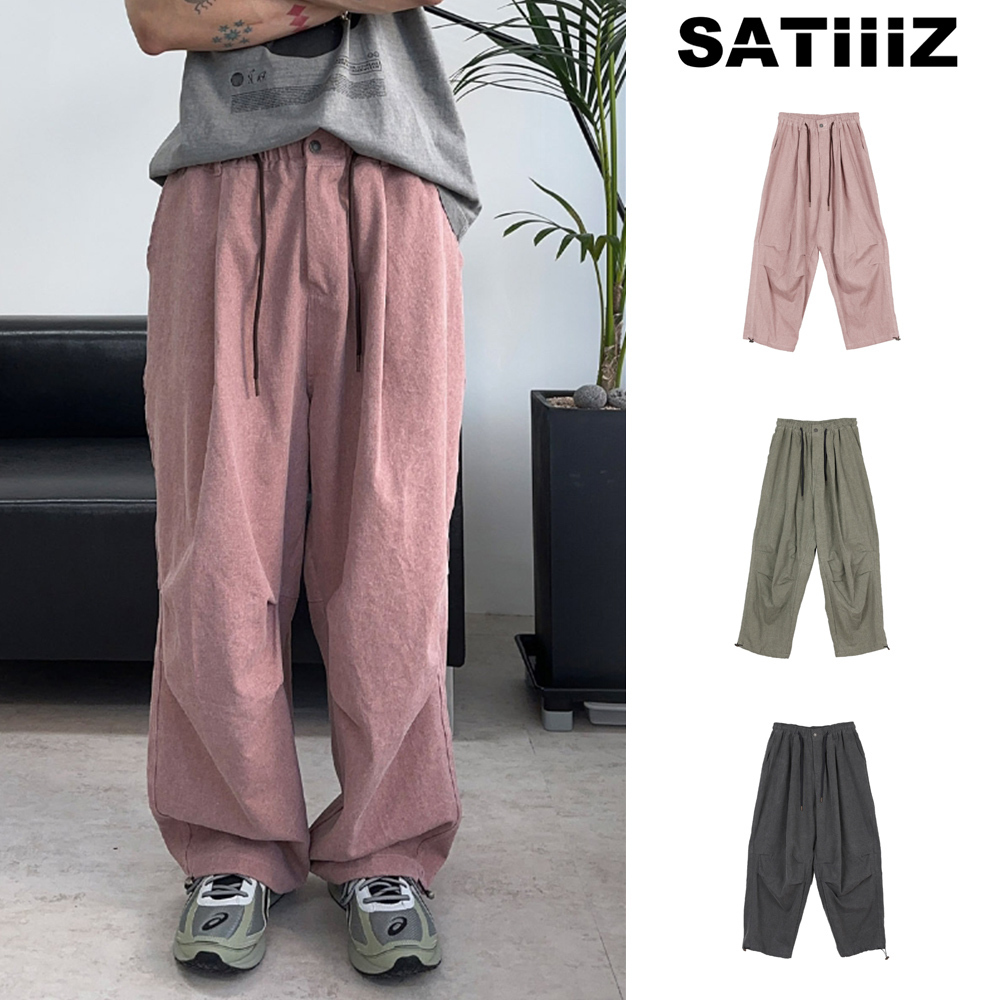 【SATIIIZ】Breon Pigment Balloon Pants