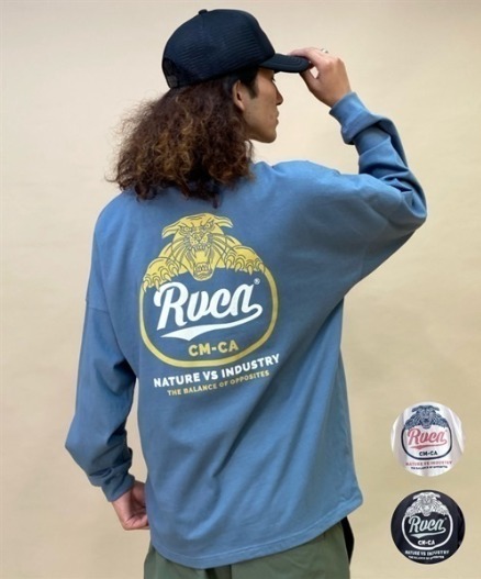【RVCA】ブル テリア バックプリント Tシャツ★色違い多数あり♪ RVCA】バックプリント ロゴ ロンT☆色違い多数あり！！ (RVCA/T