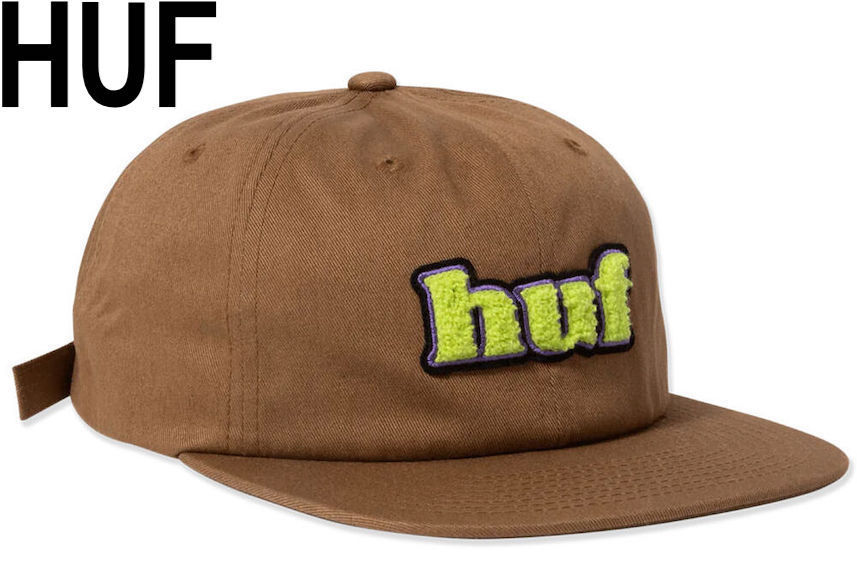 HUF Madison 6 Panel Hat Cap Rubber キャップ