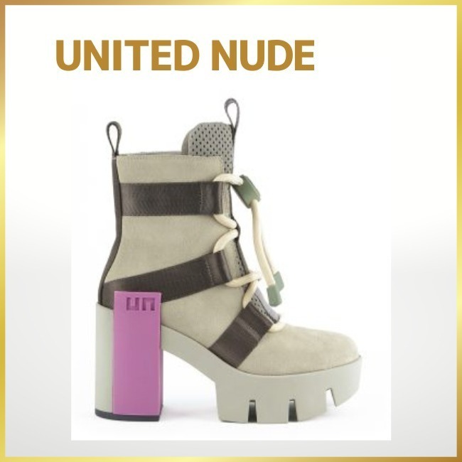 [ UNTED NUDE★Grip Nomad Mid Ⅱ Pumice ] 新作★厚底ブーツ