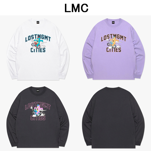 ★2023FW新作★LMC★BIKER BEAR LONG SLV TEE