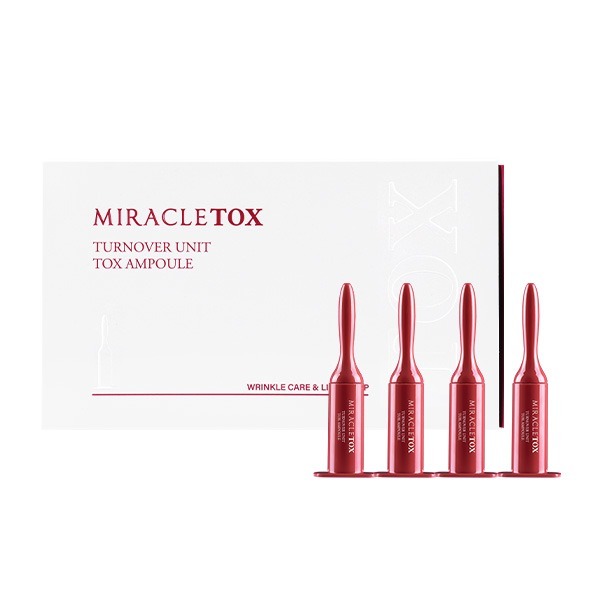 [MIRACLETOX] タンオーバーユニット アンプル 4本入り シワ改善