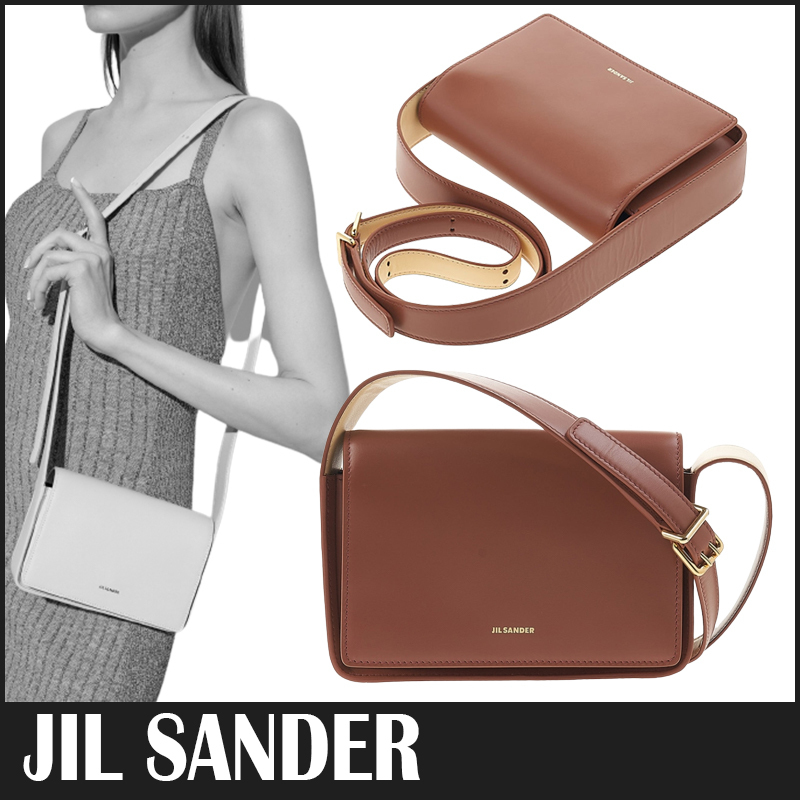 ☆送料関税込☆JIL SANDER ロゴ スモール ショルダーバッグ☆