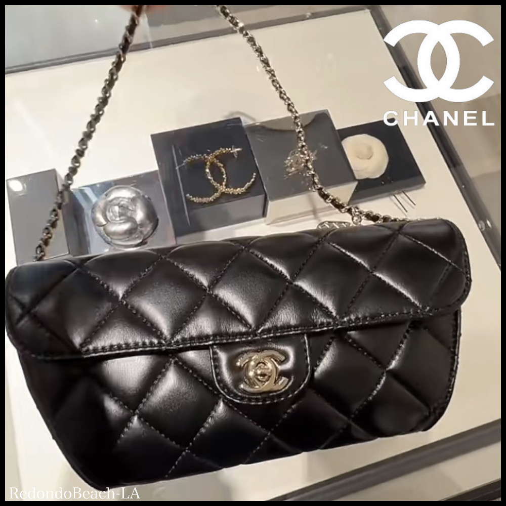 Shop CHANEL MATELASSE Casual Style Plain Party Style Office Style Elegant  Style by RedondoBeach-LA