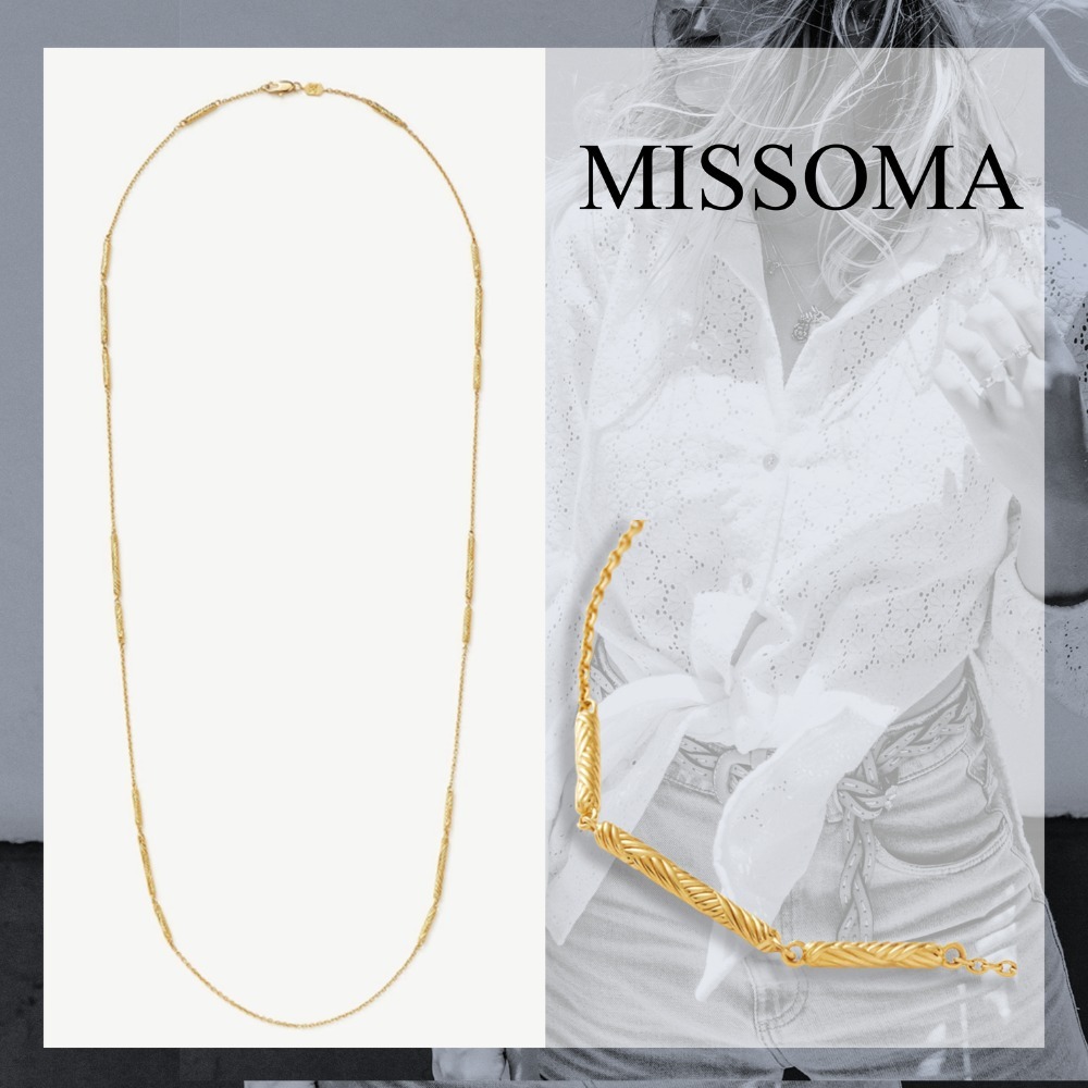 国発/関税負担なし/本物保証/MISSOMA ロング チェーンネックレス