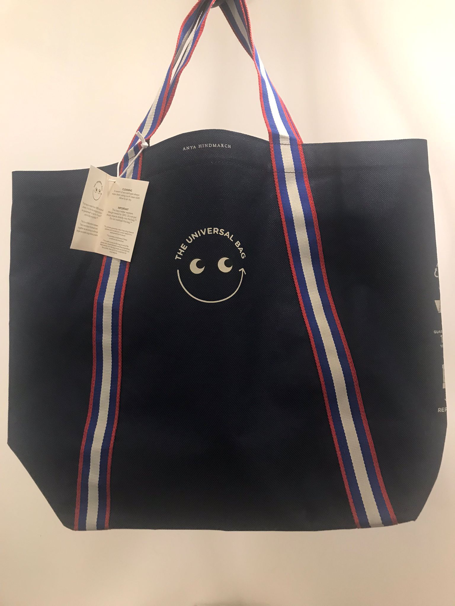 アニヤ★(イギリス限定で可愛い)収納力抜群Tote/Navy