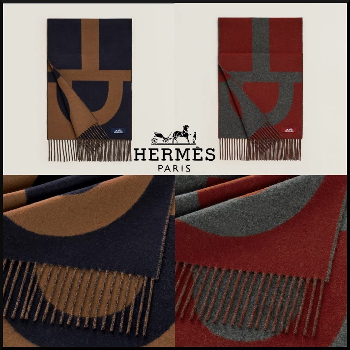 【売切れる前に！】HERMES マフラー 《グラン・モール》