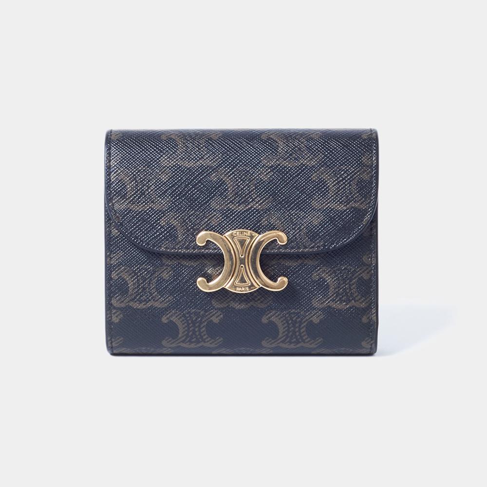 CELINE レディース 財布 トリオンフ 折財布 セリーヌ スモール