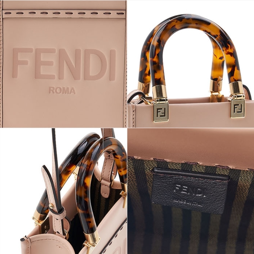 送料関税込☆FENDI サンシャイン Sunshine ショッパー スモール