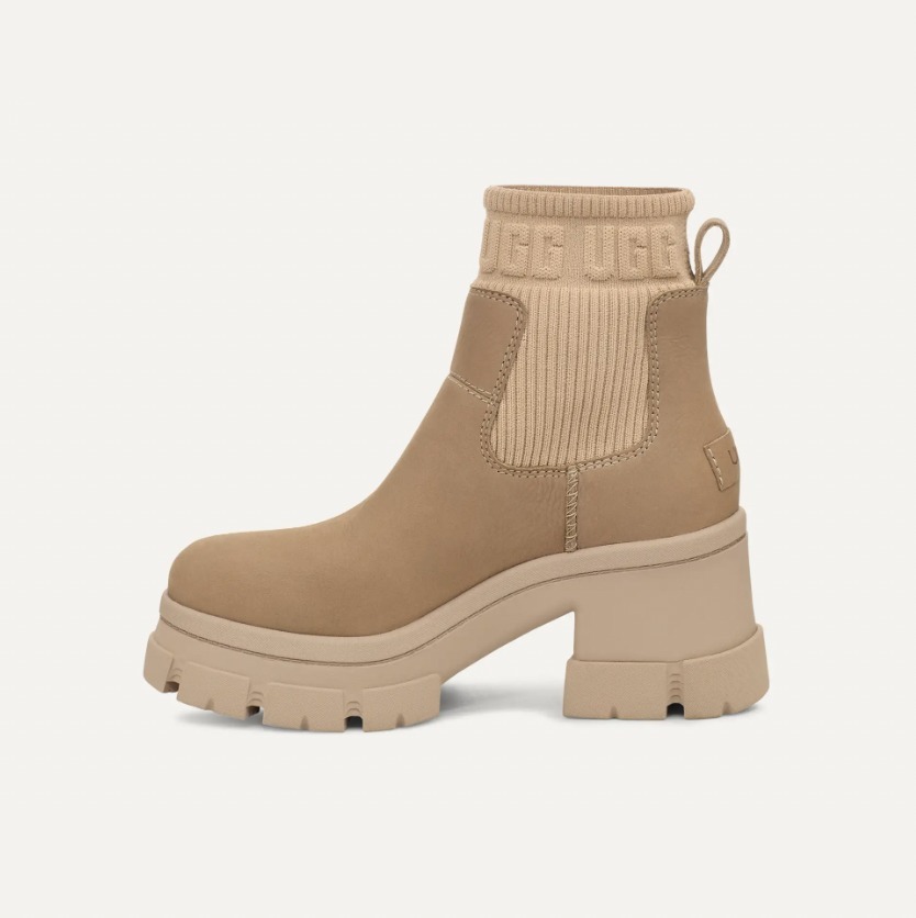UGG新作】ボアなし防水 Brooklyn Chelsea サイドゴアブーツ (UGG
