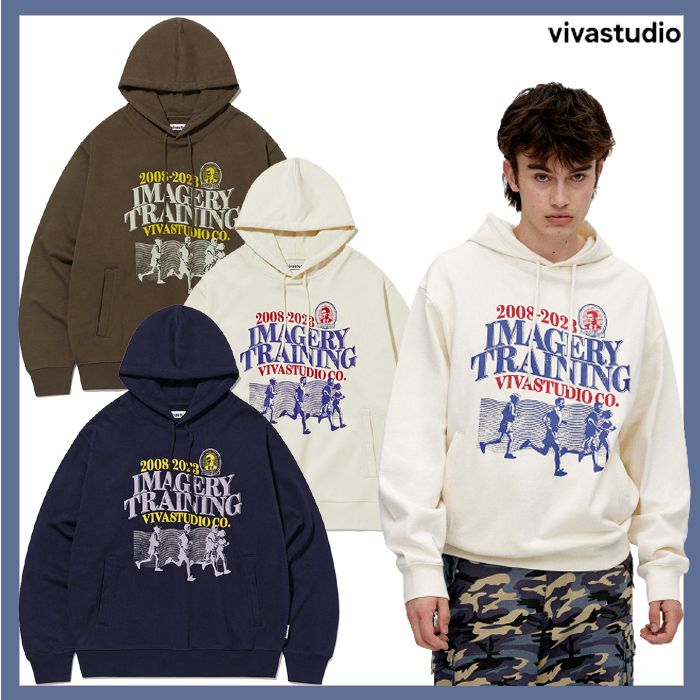 [VIVASTUDIO] RUNNING HOODIE★韓国の人気★関税/送料込