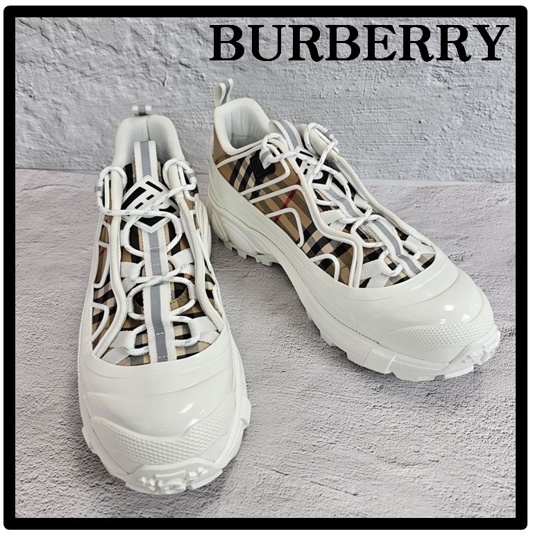 ★関税込★BURBERRY★ARTHUR VINTAGE CHECK SNEAKERS スニーカー